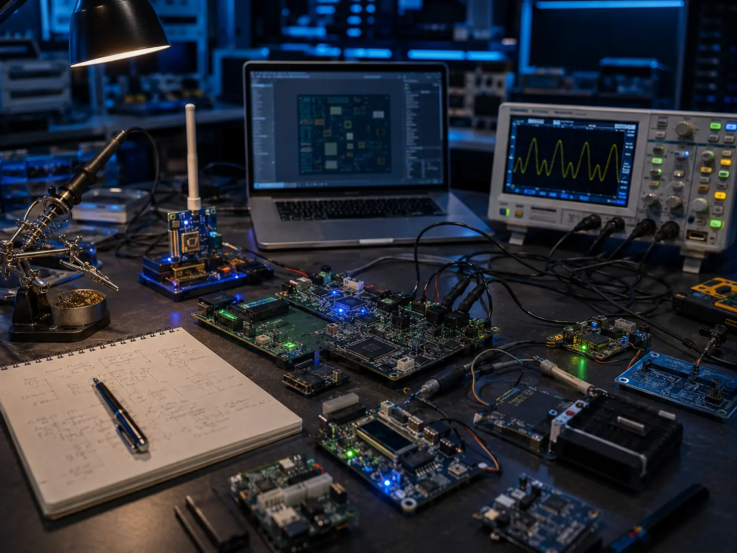 Hardware and PCB design development