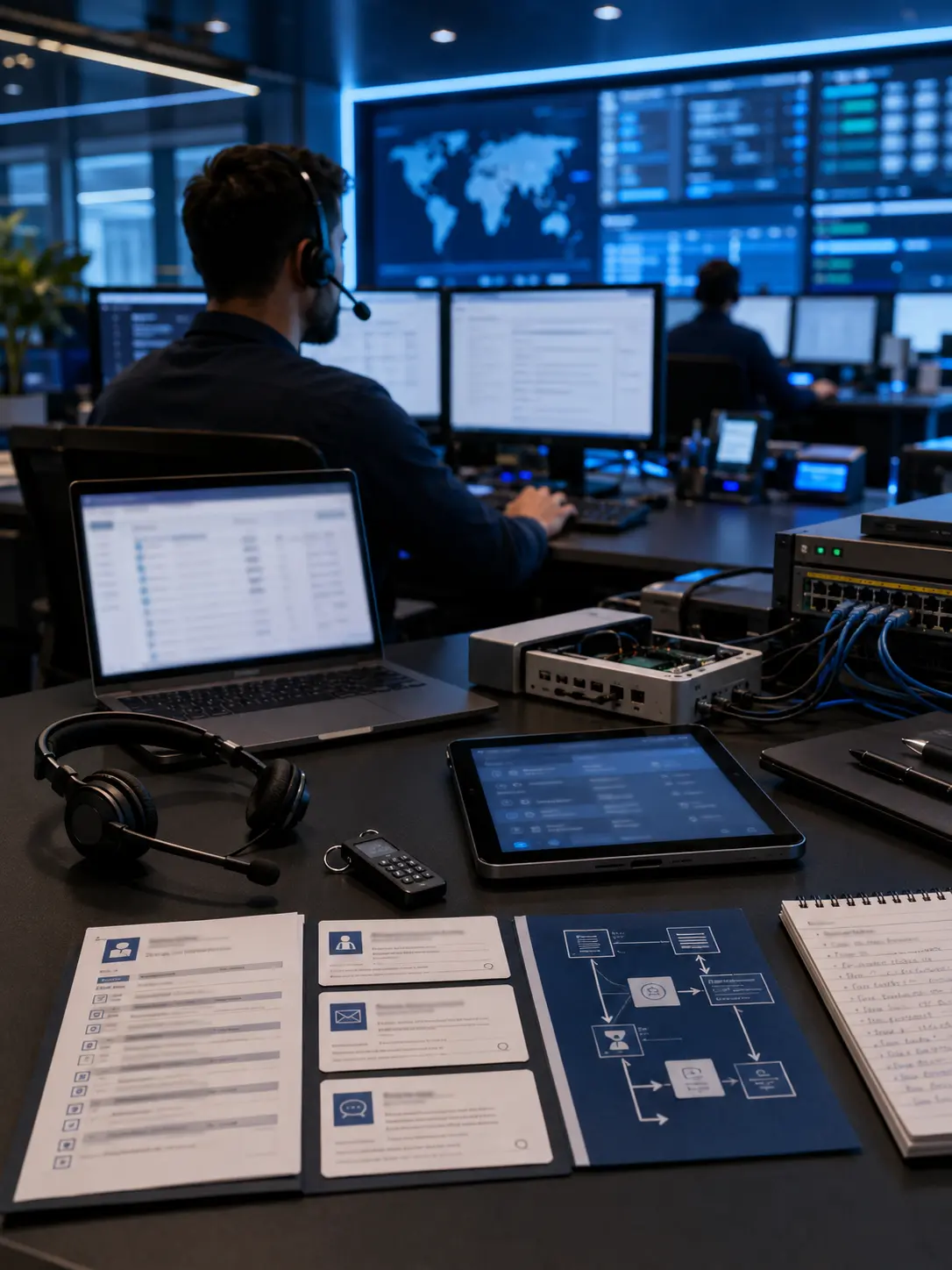 IT helpdesk delivery model