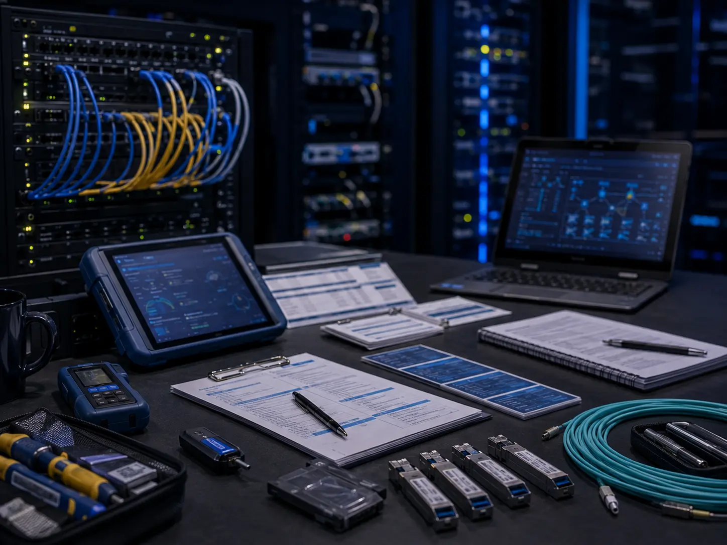 Network maintenance and support planning