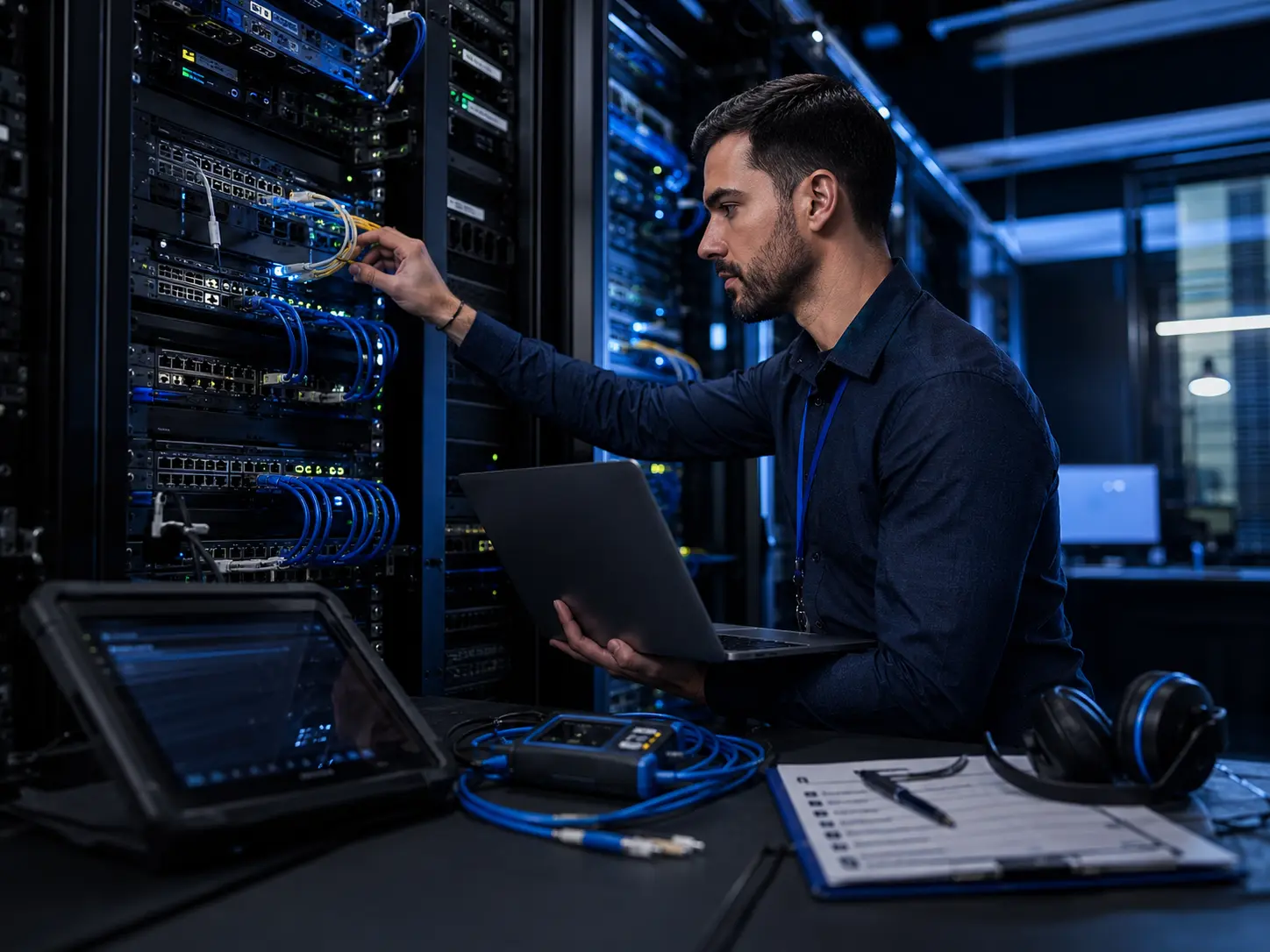 IT network support and server infrastructure