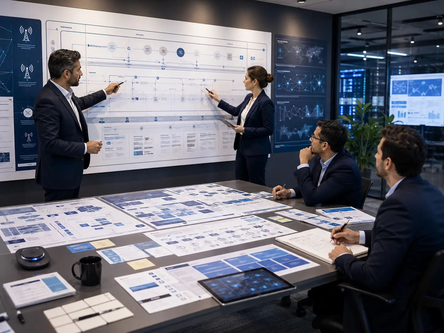 OSS BSS business simplification dashboard