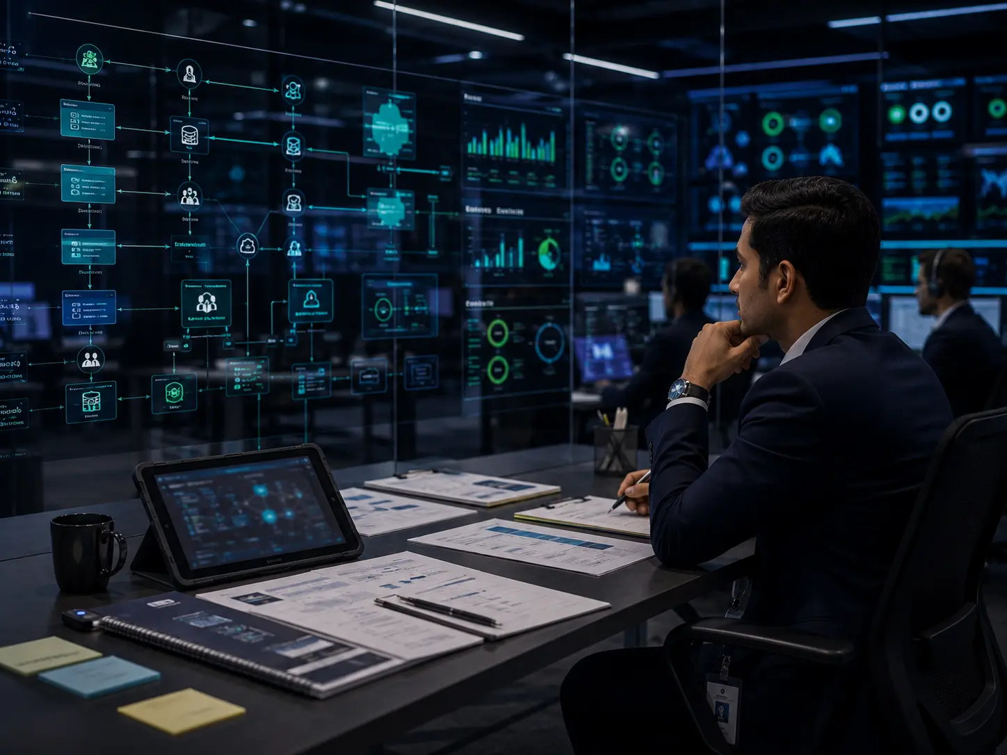 Telecom operational efficiency team
