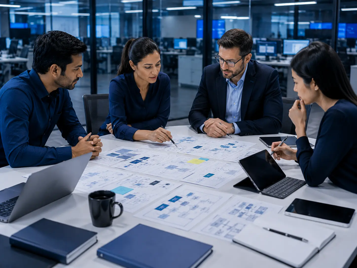 QA assessment dashboard